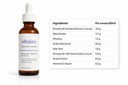 Título de producto: VITALEX® | Sérum Antimanchas